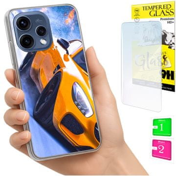Futrola za Oppo Reno 15 5G Foto Kućište Stražnja Maskica + Staklo 9H