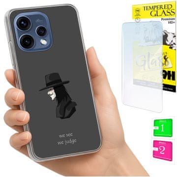 Futrola za Oppo Reno 15 5G, foto stražnja maskica + staklo 9H