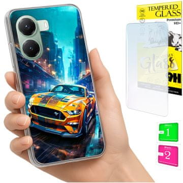 Etui za Xiaomi Poco X7 Pro 5G, maskica s fotografijom, futrola, plus staklo 9H