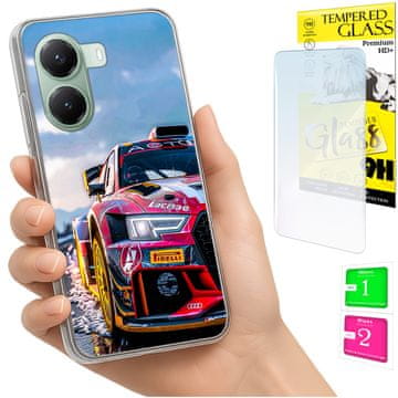 Etui za Xiaomi Poco X7 Pro 5G, maskica Foto, futrola za telefon, plus zaštitno staklo 9H