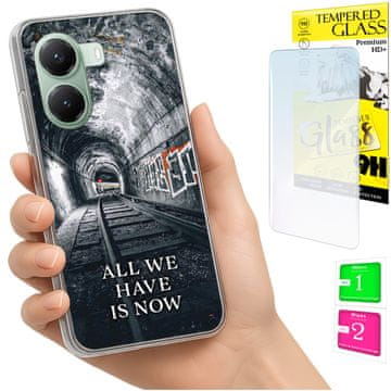 Torbica za Xiaomi Poco X7 Pro 5G, maskica s fotografijom, futrola i staklo 9H
