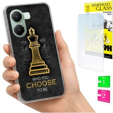 Etui za Xiaomi Poco X7 Pro 5G, maskica s fotografijom, futrola i staklo 9H