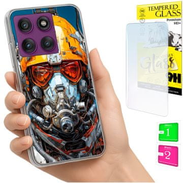 NEO Futrola za Motorola Edge 60 Pro FOTO Stražnja maska ??+ 9H staklo