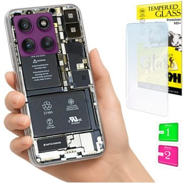 NEO Futrola za Motorola Edge 60 Pro FOTO Stražnja maska ??+ 9H staklo
