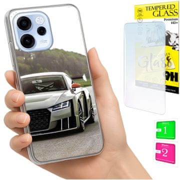 Futrola za Oppo Reno 15F / 15F FS Foto Case Stražnja maska + 9H staklo