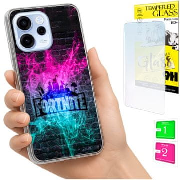 Etui za Oppo Reno 15F / 15F FS, maskica FOTO, futrola sa stražnjom stranom + 9H staklo