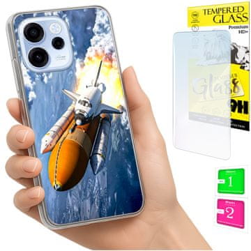 Futrola za Oppo Reno 15F / 15F FS Foto Case stražnja maska + staklo 9H