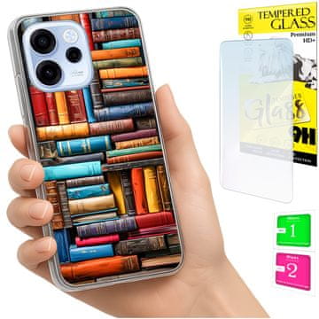 Torbica za Oppo Reno 15F / 15F FS Foto Case na leđima Futrola + 9H staklo