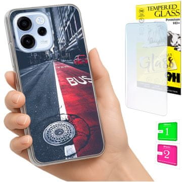 Maske za Oppo Reno 15F / 15F FS Fotografija Kutija Stražnja maska + 9H staklo