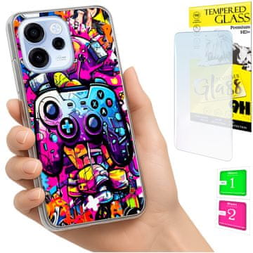 Torbica za Oppo Reno 15F / 15F FS Foto Case stražnja maska + staklo 9H
