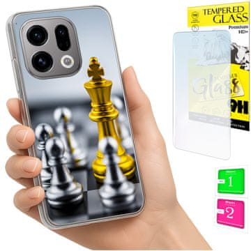 Etui za Oppo Find X9, FOTO Case, zadnja maskica + staklo 9H