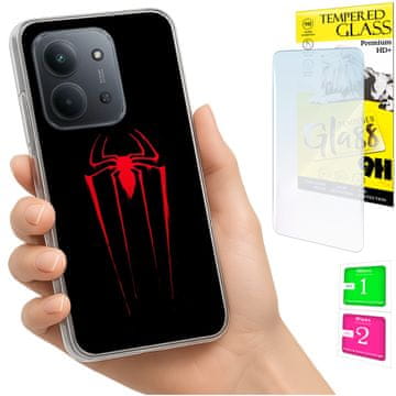 Etui za Xiaomi Redmi 15C 4G 171mm maska foto case stražnja maska staklo 9H