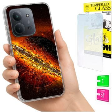Maskica za Xiaomi Redmi 15C 4G 171mm Fototorbica, stražnja maskica, staklo 9H