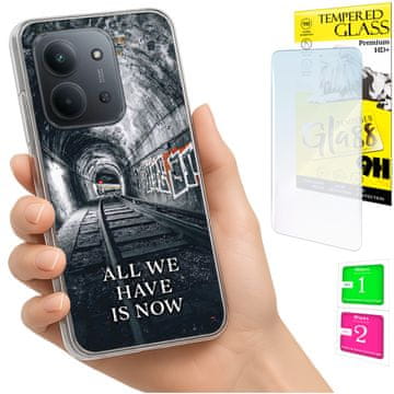 Fototorbica za Xiaomi Redmi 15C 4G 171mm, maska s 9H staklom