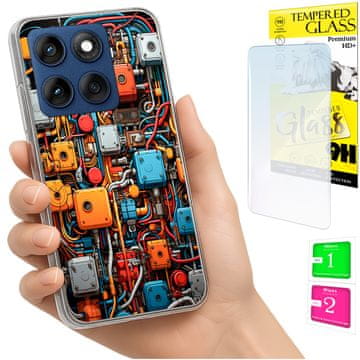 NEO Futrola za Motorola Edge 60 Fusion / Edge 60 Kućište Stražnja maska ??STAKLO