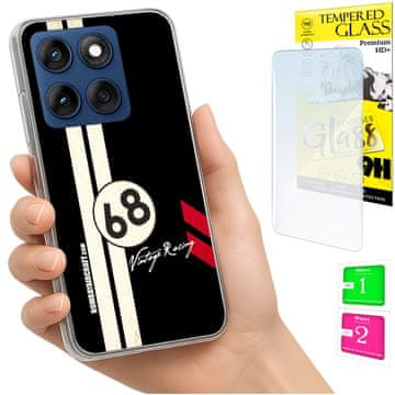 Tvrda maska za Motorola Edge 60 Fusion / Edge 60, staklena poleđina