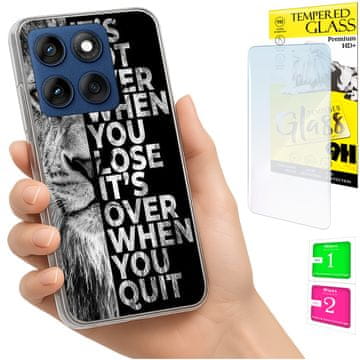 Tvrda maska za Motorola Edge 60 Fusion / Edge 60, staklena poleđina