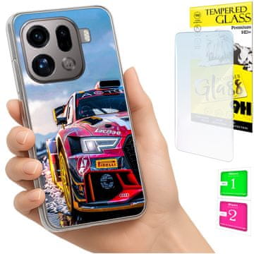 Torbica za Oppo Find X9 Pro, maskica s fotografijom, stražnja maska, futrola i staklo 9H