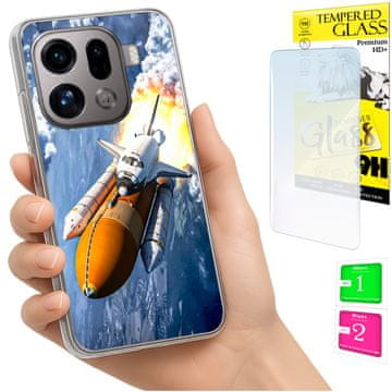 Etui za Oppo Find X9 Pro, maskica za fotografije, futrola s 9H staklom