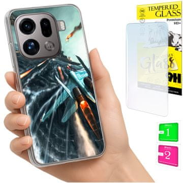 Torbica za Oppo Find X9 Pro, maskica foto, futrola i staklo 9H