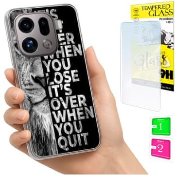 Torbica za Oppo Find X9 Pro, maska s fotografijom, stražnja maska, futrola + staklo 9H