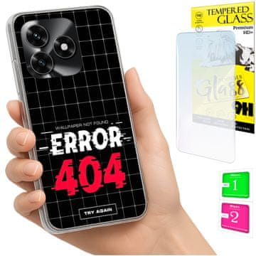 NEO Futrola za Honor X5C Plus / X5C 4G FOTO Stražnja maska ??+ 9H staklo