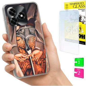 NEO Futrola za Honor X5C Plus / X5C 4G FOTO Stražnja maska ??+ 9H staklo