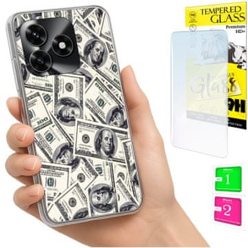 NEO Futrola za Honor X5C Plus / X5C 4G FOTO Stražnja maska ??+ 9H staklo