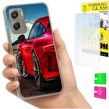 Futrola za Motorola Moto G06 / G06 Power, maska, stražnji poklopac + staklo