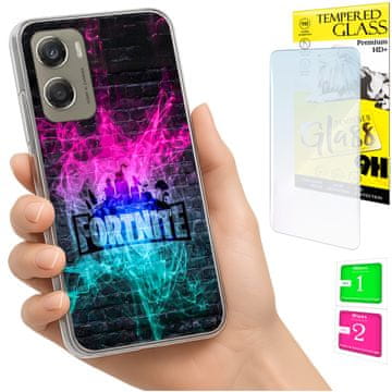 Futrola za Motorola Moto G06 / G06 Power s kućištem i zaštitnim staklom