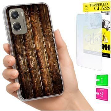Etui za Motorola Moto G06 / G06 Power maska stražnja torbica + staklo