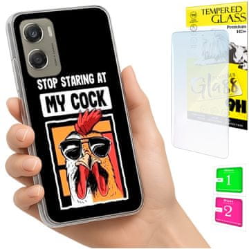 Etui za Motorola Moto G06 / G06 Power, maskica, leđa, torbica + staklo