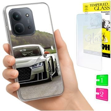 Etui za Xiaomi Redmi 15C 5G 173mm / Poco C85 maska, stražnja strana, futrola, staklo