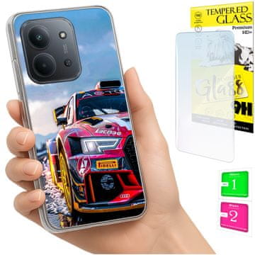 Etui za Xiaomi Redmi 15C 5G 173mm / Poco C85 maskica stražnja futrola staklo