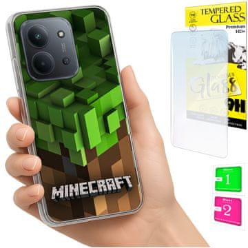 Etui za Xiaomi Redmi 15C 5G 173mm / Poco C85 maska, stražnja strana, futrola, staklo