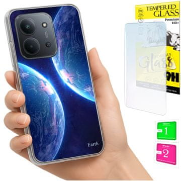 Tvrda maska za Xiaomi Redmi 15C 5G 173mm / Poco C85, stražnja maska, staklo