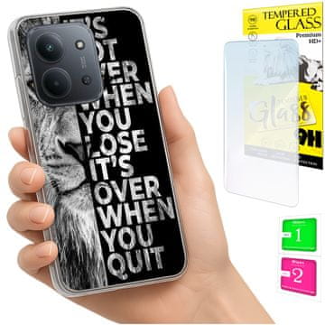 Etui za Xiaomi Redmi 15C 5G 173mm / Poco C85 maska, stražnja strana, torbica, staklo