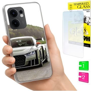 Etui za Oppo Reno 13F 5G / 13 FS 5G, maska, futrola + staklo