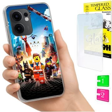 NEO Futrola za Oppo Reno 13F 5G / 13 FS 5G Kućište, stražnji poklopac + STAKLO