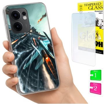 Maskica za Oppo Reno 13F 5G / 13 FS 5G sa staklom