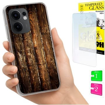 Torbica za Oppo Reno 13F 5G / 13 FS 5G, maskica za leđa, futrola + staklo
