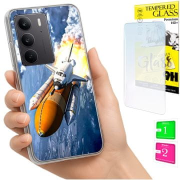 Torbica za Realme C75 / 14X 5G Foto Case stražnja maska, futrola + 9H staklo