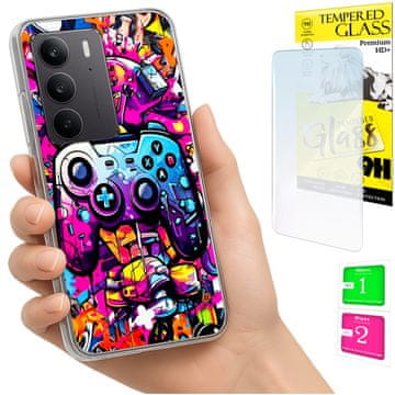 Torbica za Realme C75 / 14X 5G, maskica za fotografiju, futrola i zaštitno staklo 9H