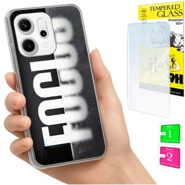 Etui za Oppo Reno 14F / 14 FS 5G, maskica sa fotografijom, stražnja maskica + 9H staklo