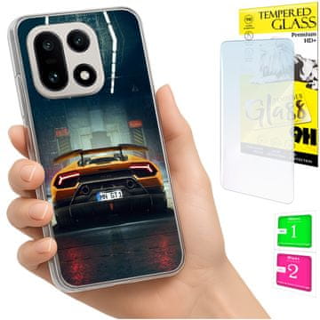 Etui za OnePlus 15, fotokutija s maskicom za leđa i zaštitnim staklom 9H