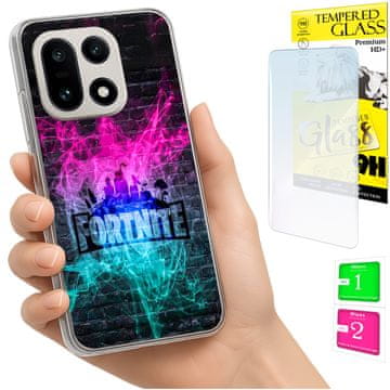 Etui za OnePlus 15, maskica Fotka na leđima, torbica + 9H staklo
