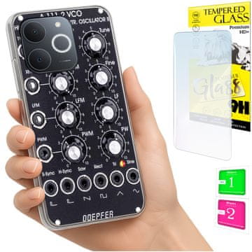 Torbica za Realme Note 70T, maskica Foto, futrola i zaštitno staklo 9H