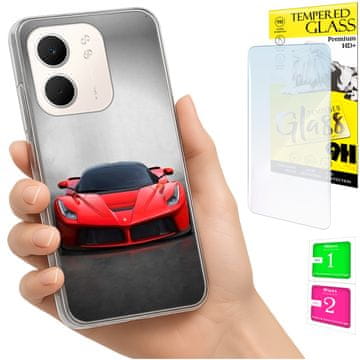Etui za Oppo A5X, maskica foto, stražnja maskica, futrola + staklo 9H