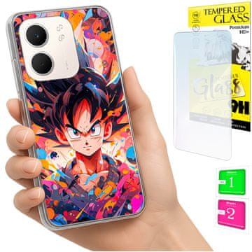 Etui za Oppo A5X, maskica za fotografiju, stražnja školjka, torbica + staklo 9H