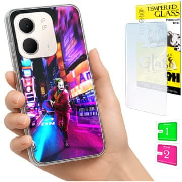 Torbica za Oppo A5X Foto maskica, stražnja maska, futrola i poklopac + 9H staklo